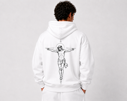 Christian Nation King of Kings Hoodie, Christian streetwear (image 1 of 4)
