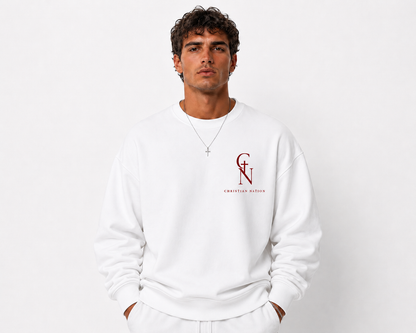 Christian Nation Covenant Sweatshirt, Christian streetwear (image 3 of 6)
