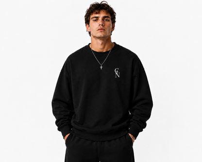 Christian Nation King of Kings Sweatshirt, Christian streetwear (image 4 of 4)