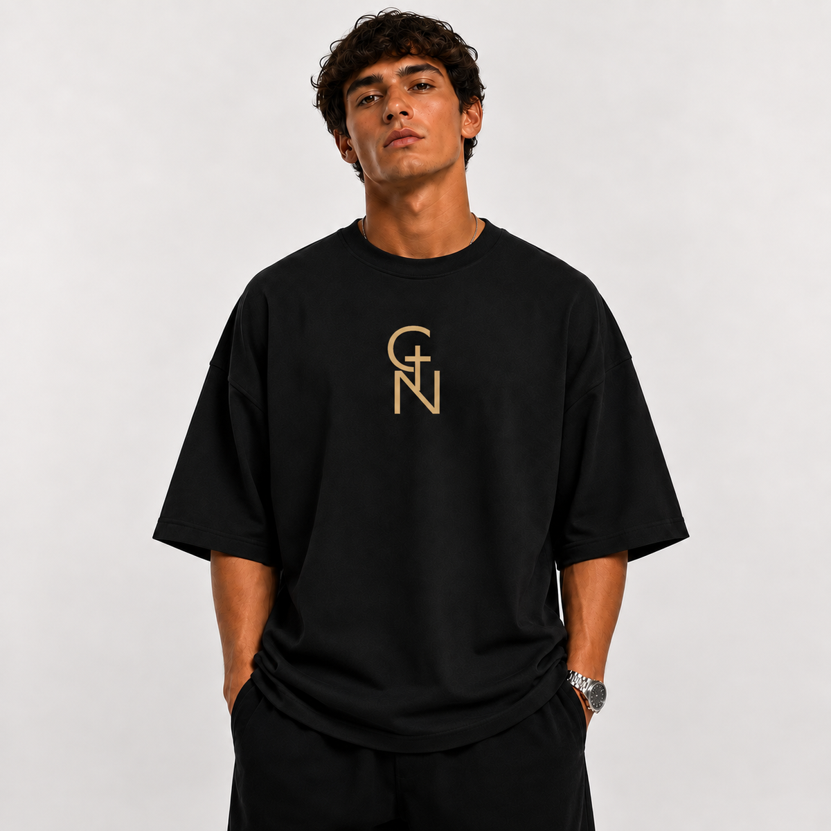 Christian Nation Armour of Faith T-Shirt, Christian streetwear (image 2 of 4)