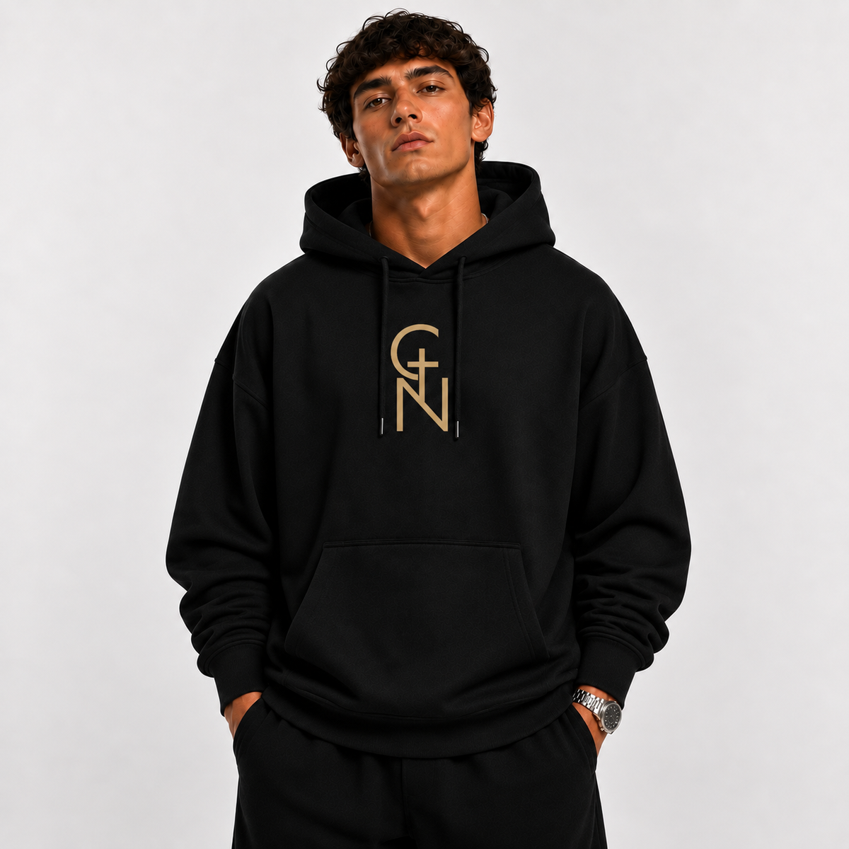Christian Nation Armour of Faith Hoodie, Christian streetwear (image 4 of 4)